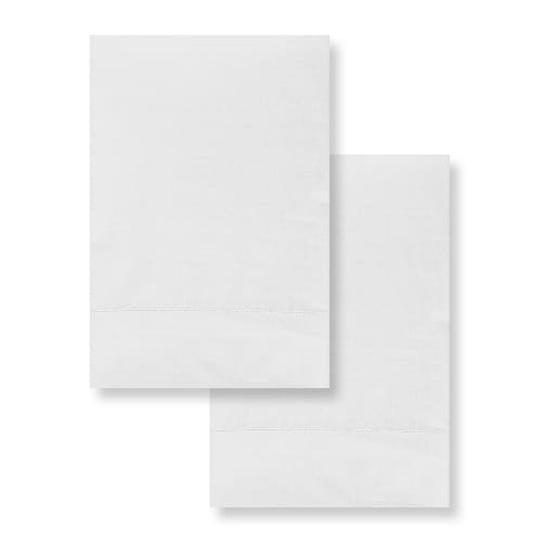 Grand Royal T250 Blend Plain Matt Weave, Queen Pillowcase, 21x36 FS, White
